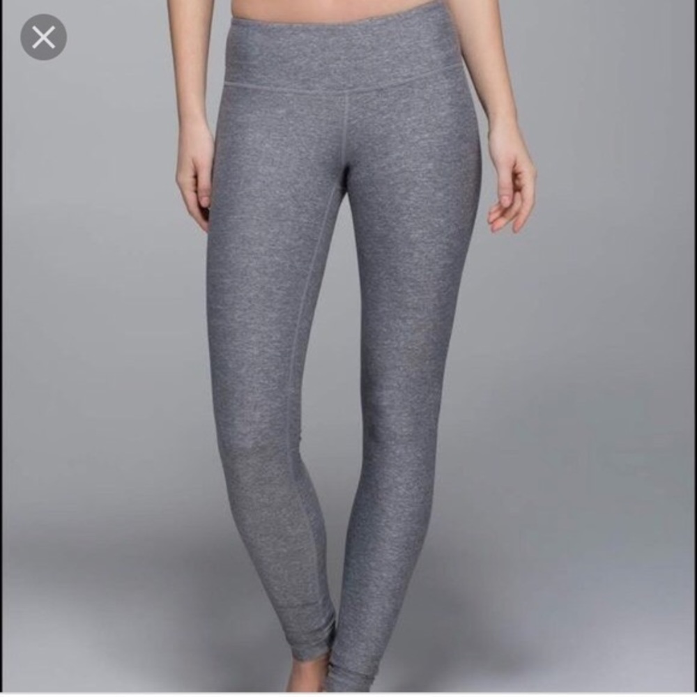 Lululemon Full length gray leggings